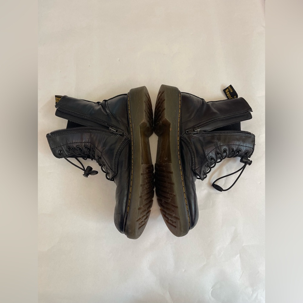 Dr. Martens 1460Y Harper Black Leather Boots size 6